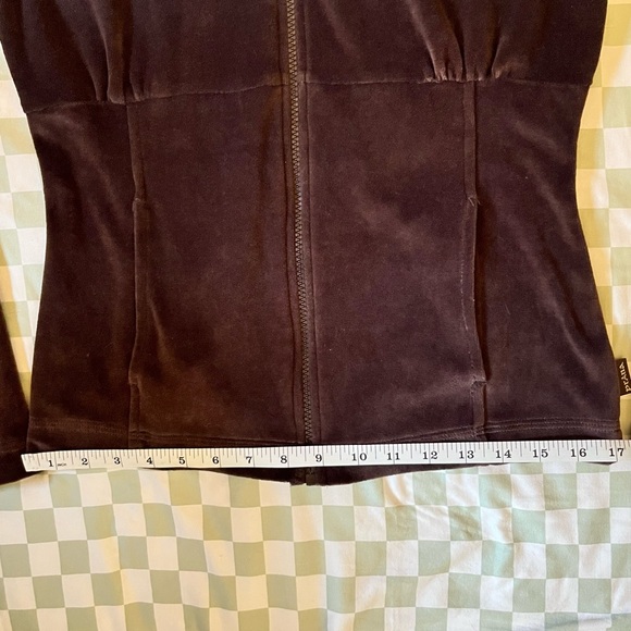 Vintage Prana Brown Velour Matching Track Suit Set - Picture 15 of 16
